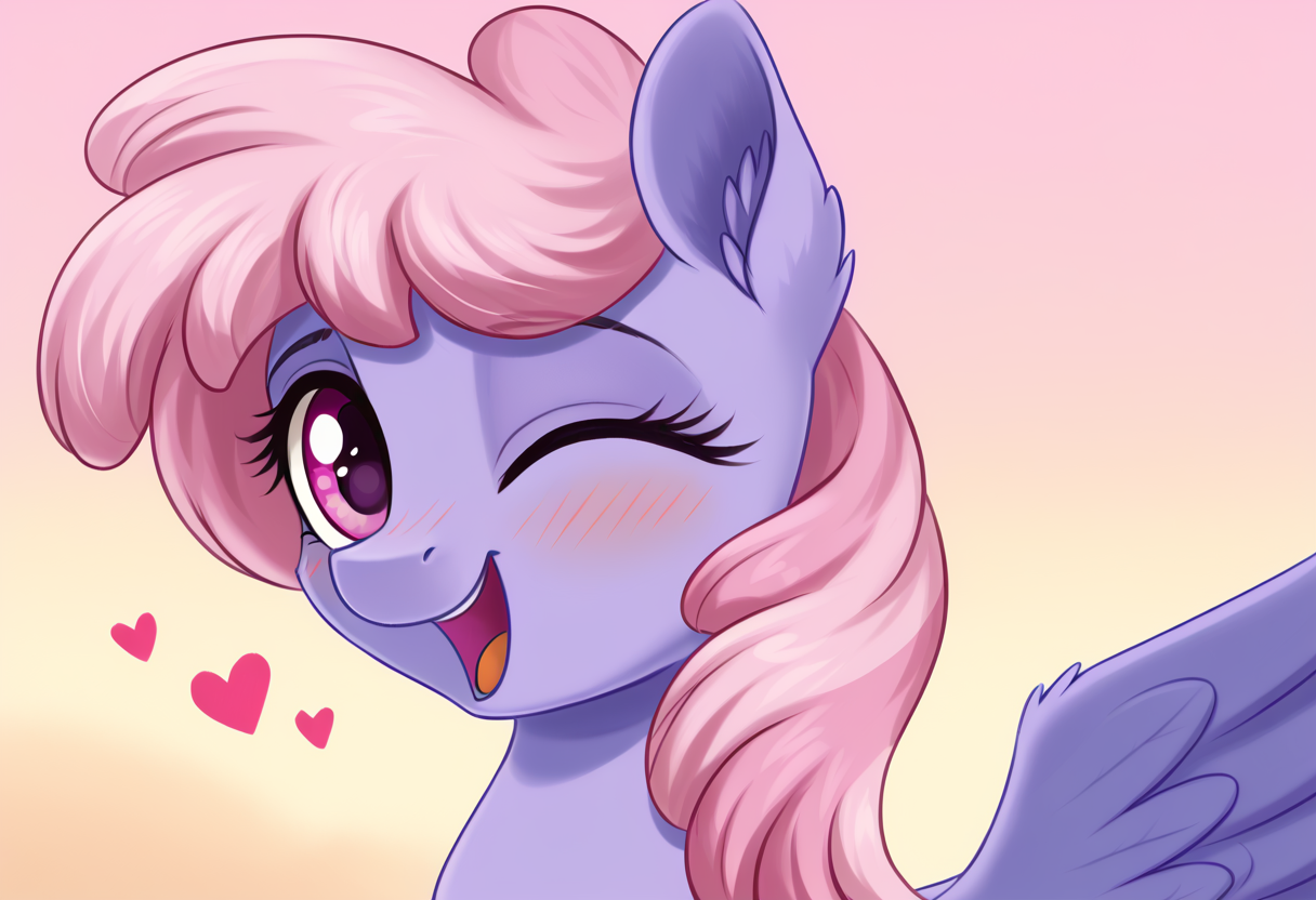 00142-3630998773-score_9, score_8_up, score_7_up, score_6_up, score_5_up, score_4_up, rainbowshine, pegasus, pony, mare, female, solo, blushing,.webp
